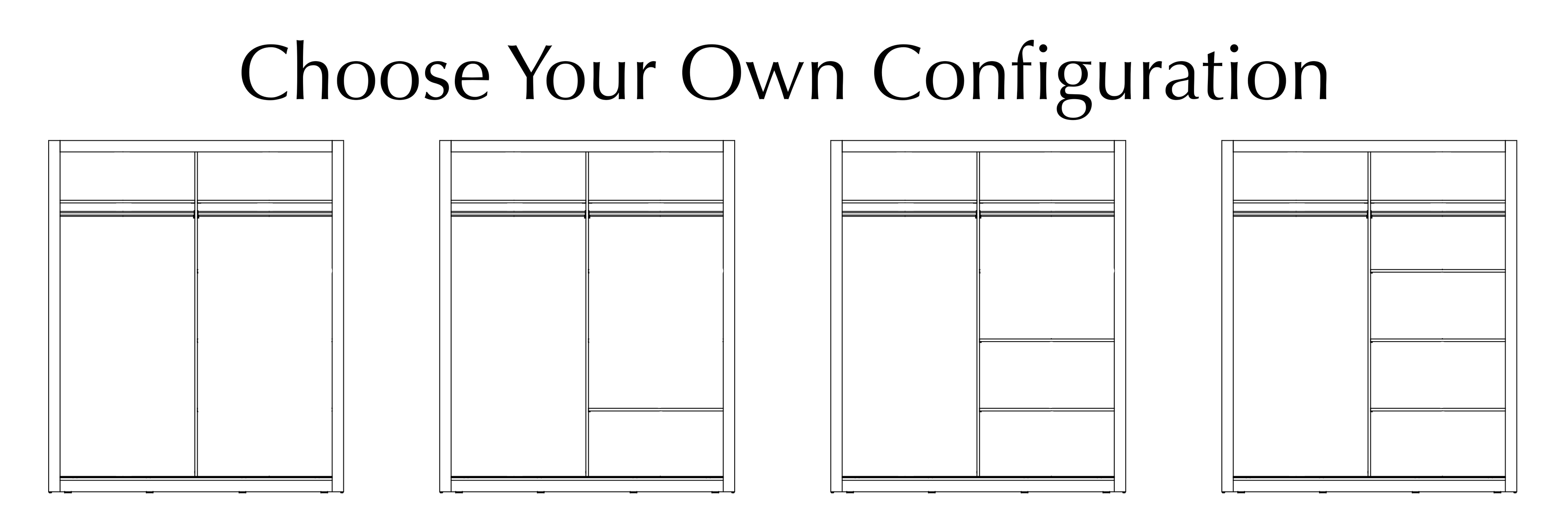 Liberty Arti 6 - 2 Sliding Door Wardrobe 120cm