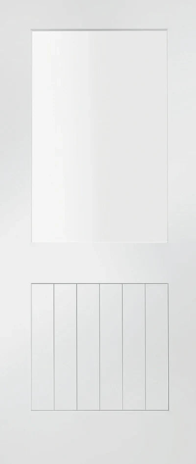 Internal White Primed Suffolk Clear Glazed