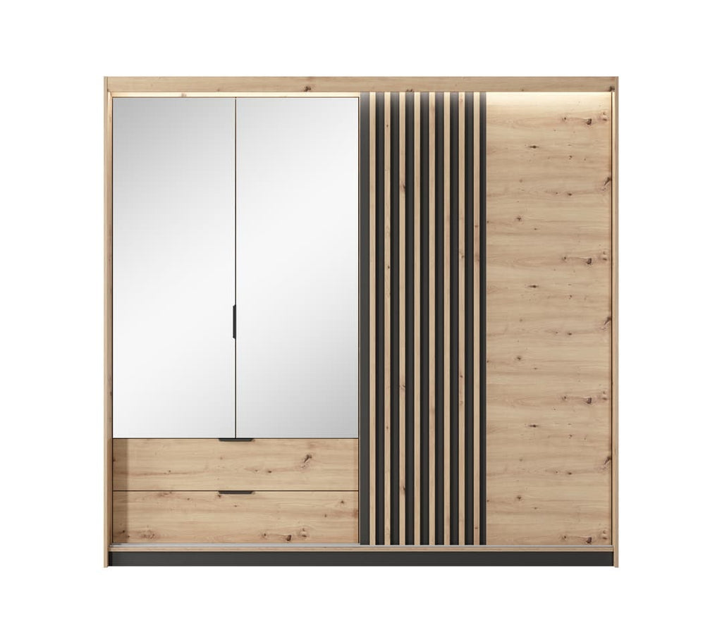 Liberty Tally Hinged Door Wardrobe 220cm