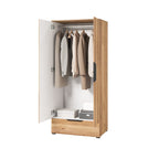 Liberty Tokyo 18 Hinged Door Wardrobe 86cm