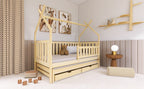 Wooden Single Bed Tytus With Trundle