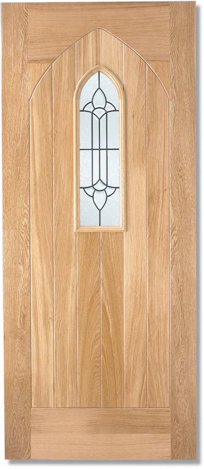 LPD External Oak Westminster Glazed Door