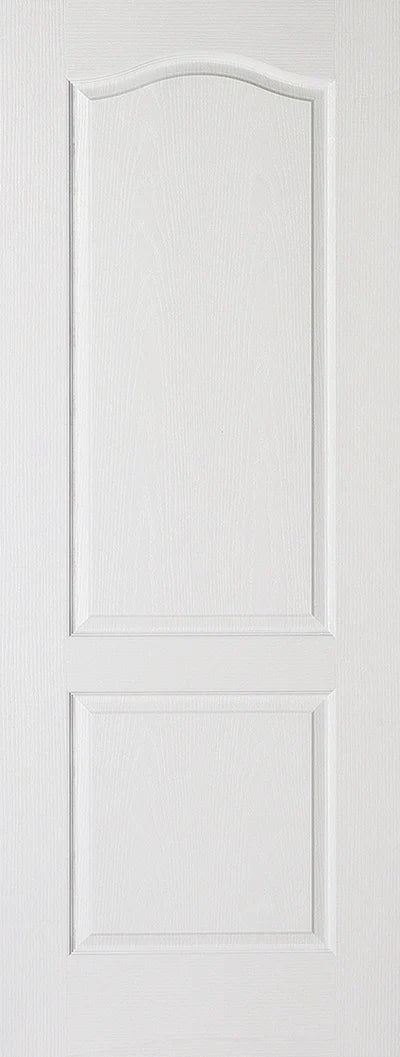 Internal White Textured Classical 2 Panel Fire Door