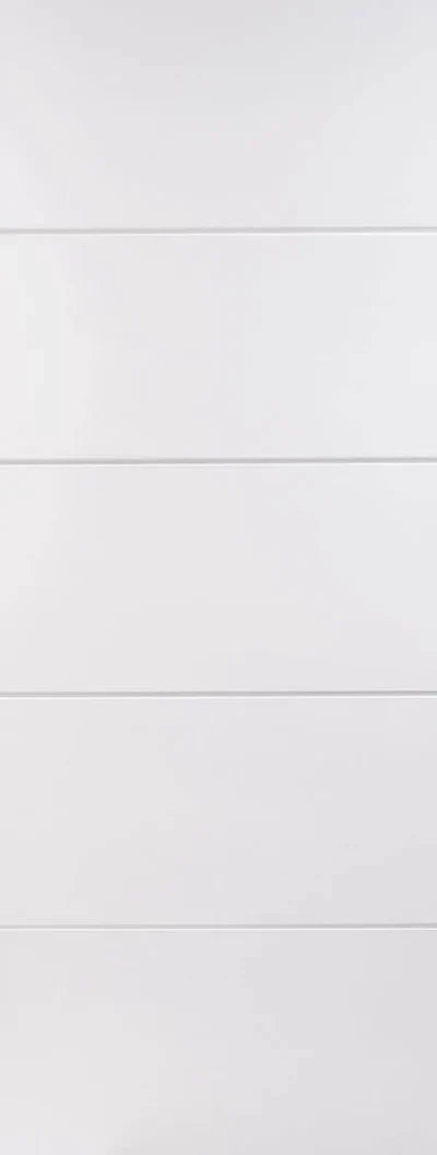 Internal White Horizontal Four Line Door