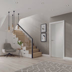 Internal White Primed Palermo Fire Door FD30