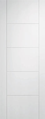 Internal White  Solid Primed Vancouver FD60 Fire Door