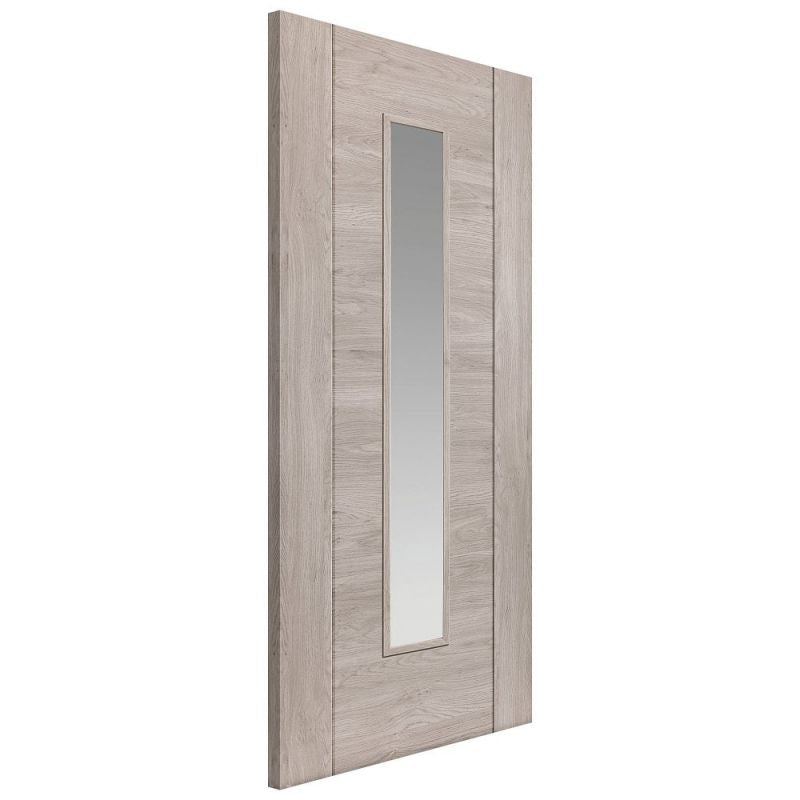 Liberty Internal Grey Laminate Alabama Fumo Clear Glazed Door Pre-Finished