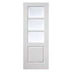 Liberty Internal White Primed Andorra Clear Glazed Door