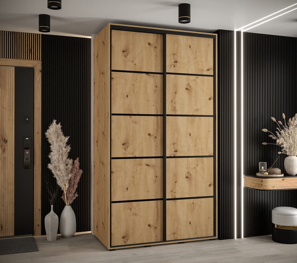 Liberty Cannes IV Sliding Door Wardrobe 140cm