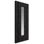 Liberty Internal Grey Laminate Alabama Cinza Clear Glazed Door Pre-Finished