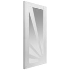 Liberty Internal White Primed Aurora Etched Glazed Door