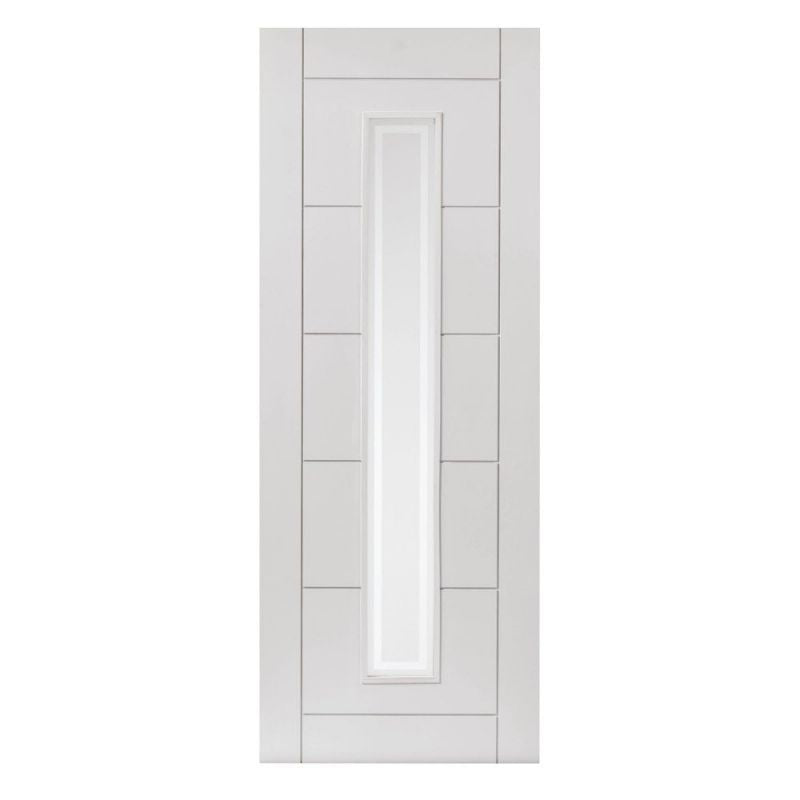 Liberty Internal White Primed Barbican Clear Glazed Door