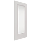 Liberty Internal White Primed Belton 1 Light Clear Etched Glazed Door