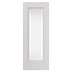 Liberty Internal White Primed Belton 1 Light Clear Etched Glazed Door