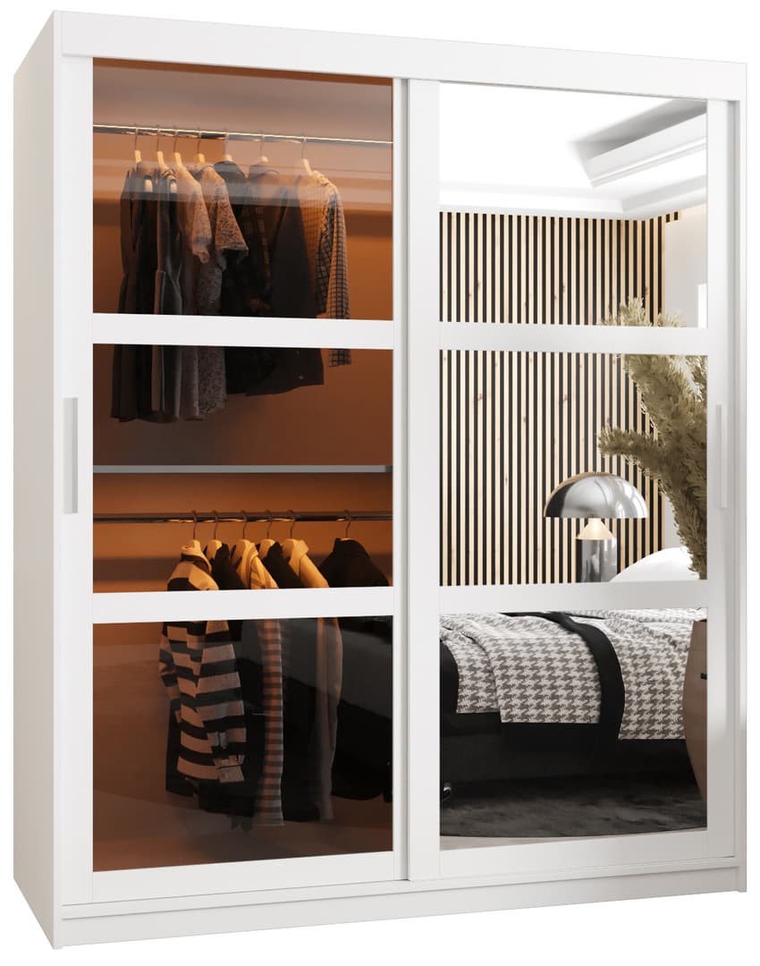 Liberty Parma II Sliding Door Wardrobe 150cm
