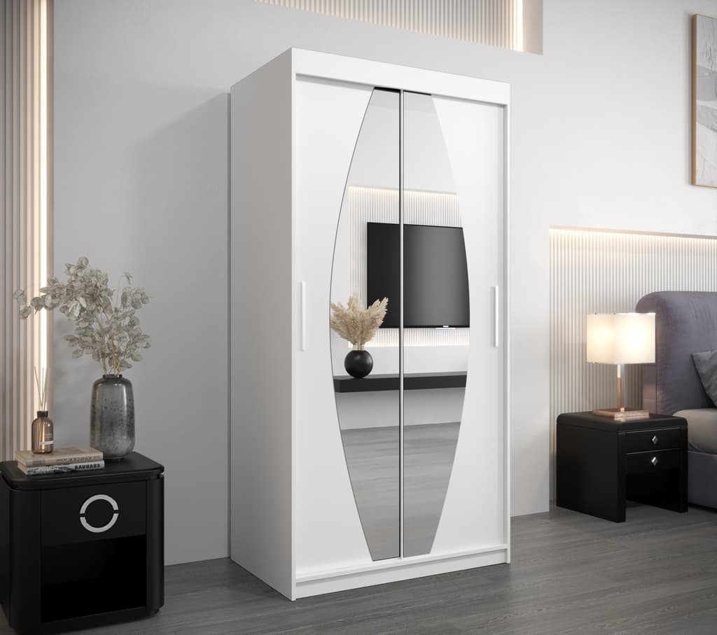 Liberty Elypse Sliding Door Wardrobe 100cm