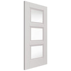 Liberty Internal White Primed Catton Clear Glazed Door Decorative Flush Mouldings