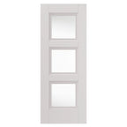Liberty Internal White Primed Catton Clear Glazed Door Decorative Flush Mouldings