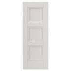 Liberty Internal White Primed Catton Fire Door 3 Panel Recessed Panels