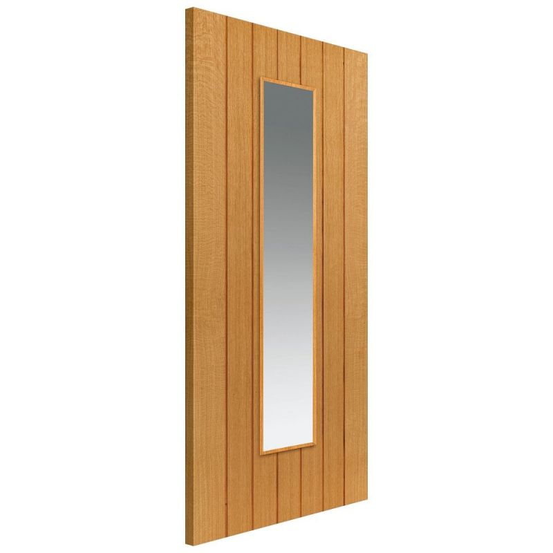 Liberty Internal Oak Cherwell Glazed Door Pre-Finished