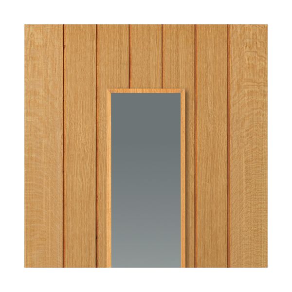 Liberty Internal Oak Cherwell Glazed Door Pre-Finished