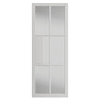 Liberty Internal White Civic Clear Glazed Door Pre-Finished