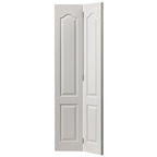 Liberty Internal White Primed Classique 2 Panel Arch Top Bi-Fold Door