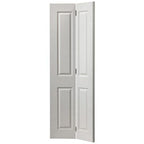 Liberty Internal White Primed Canterbury 2 Panel Bi-Fold Door