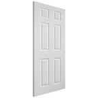 Liberty Internal White Primed Colonist Grained 6 Panel Door Fire Door