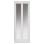 Liberty Internal White Primed Dominca 2 Light Clear Glazed Door