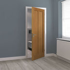 Internal Oak Eiger 2 Panel Fire Door