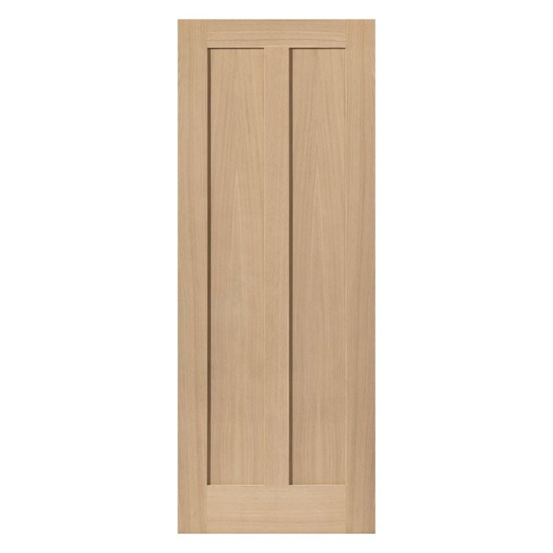Internal Oak Eiger 2 Panel Fire Door