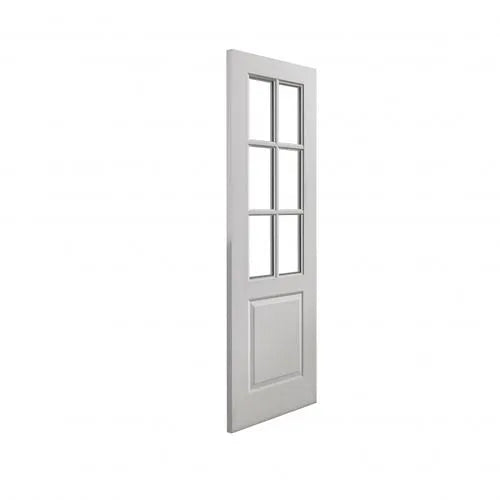 Liberty Faro White Primed Glass Internal Door