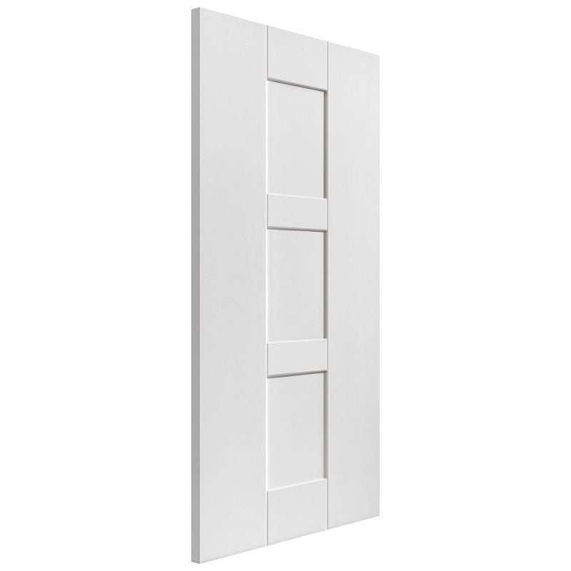 Liberty Internal White Primed Geo 3 Panel Shaker Door