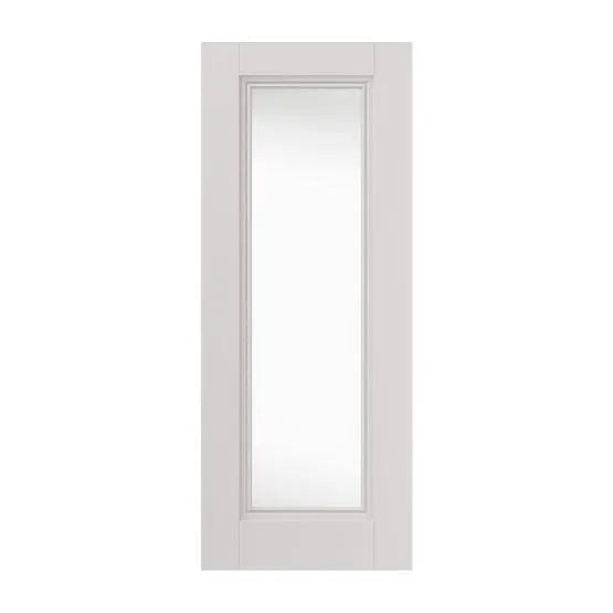 Liberty Belton White Primed 1 Light Clear Glass Internal Door