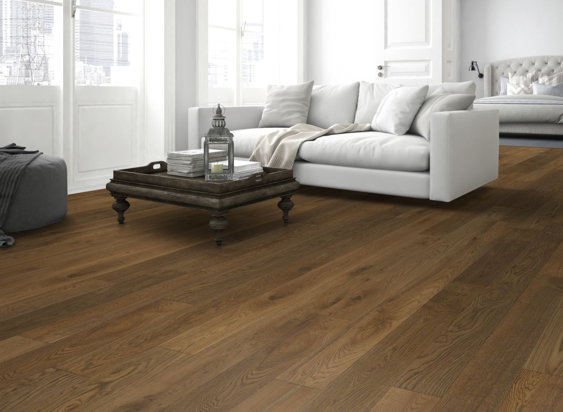 Liberty Lignum Strata 20mm Engineered Wood Flooring Oak Double Smoked 190mm