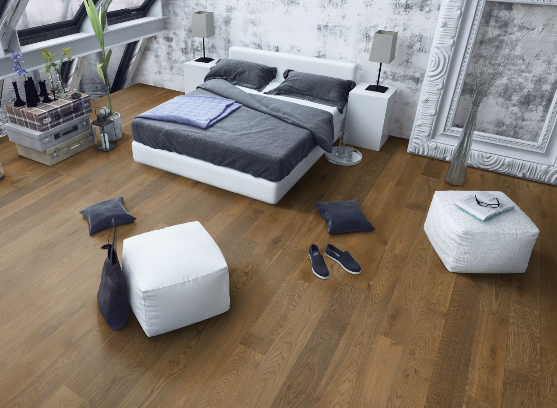 Liberty Lignum Strata 20mm Engineered Wood Flooring Oak Double Smoked 190mm