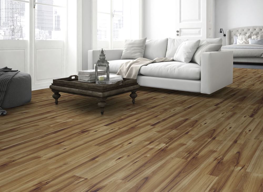 Kaindl Gloss Hickory Bravo 8mm Laminate Flooring With Free Underlay