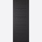Internal LPD Charcoal Black Vancouver 5P Door