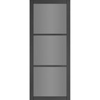 Deanta Internal Black Camden Tinted 3L Glazed Door Fully Finished