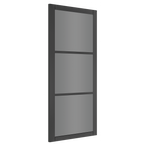 Deanta Internal Black Camden Tinted 3L Glazed Door Fully Finished