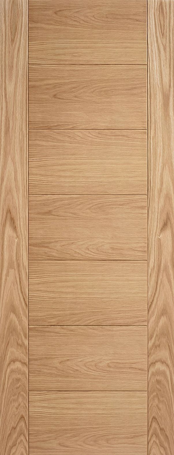 Internal Oak Carini Fire Door FD30 7 Panel Door