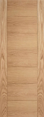 Internal Oak 7 Panel Carini Finished Ladder Style Door