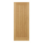 Internal Oak Ely Fire Door FD30 Unfinished