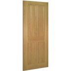 Deanta Internal Oak Eton 4 Panel Door