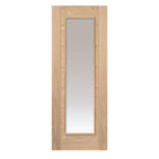 Liberty Internal Oak Palomino Clear Glazed 1L Door