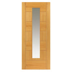 Liberty Internal Oak Sirocco Clear Glazed Door Fully Finished