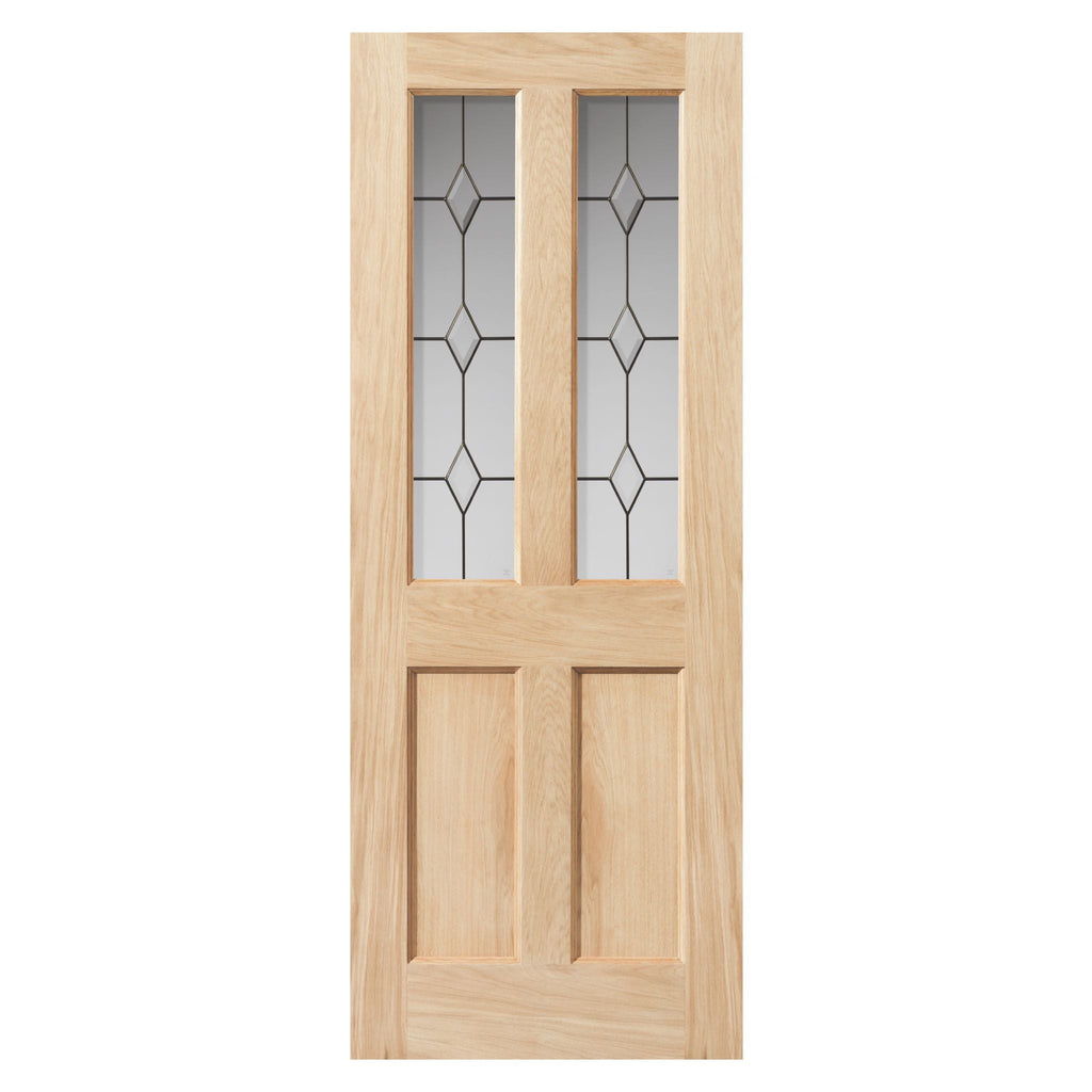 Liberty Internal Oak Churnet Glazed 2L Door