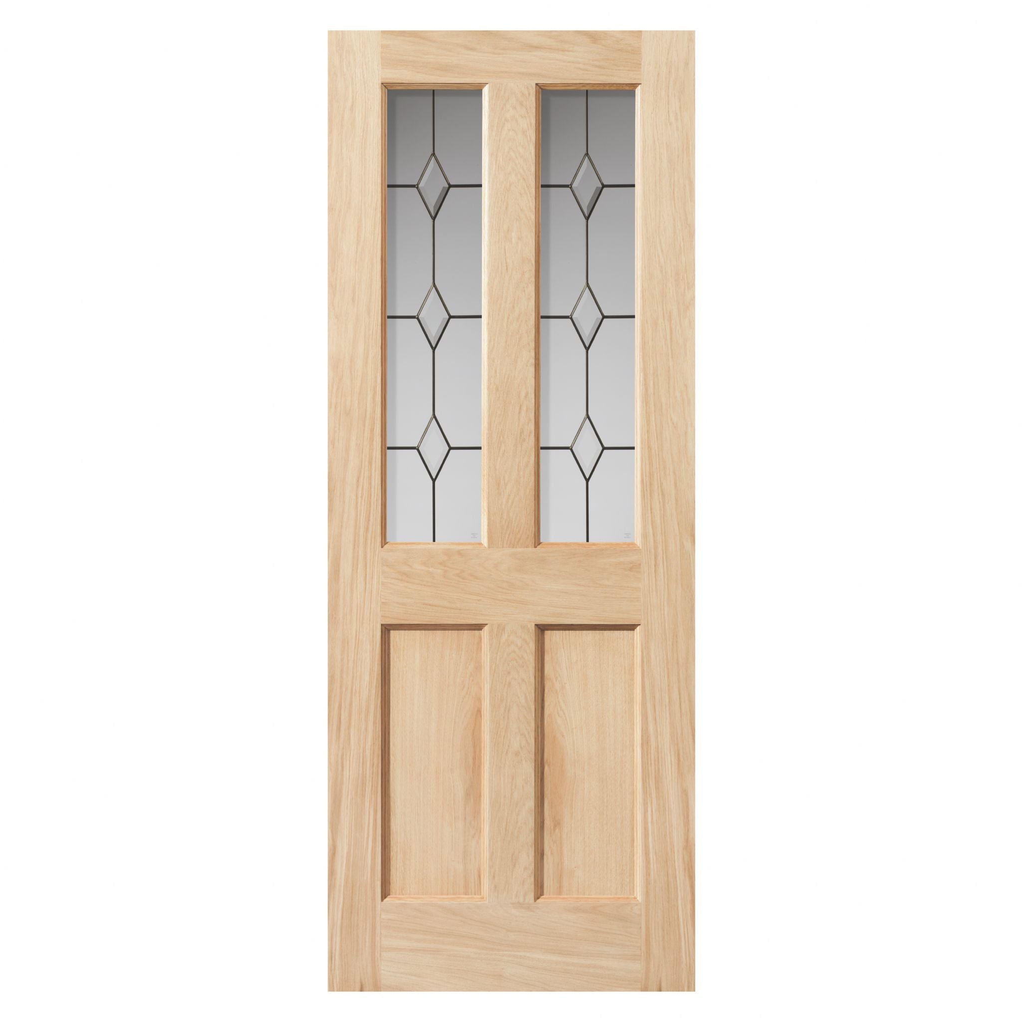 Liberty Internal Oak Churnet Glazed 2L Door