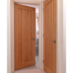 Liberty Internal Oak Eden 3 Panel Fire Door